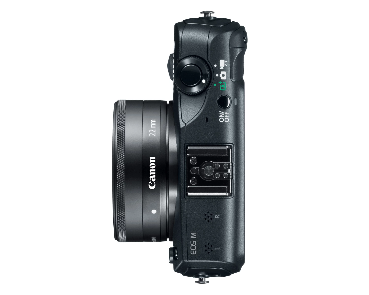 Canon EOS M mirrorless interchangeable lens camera with APS